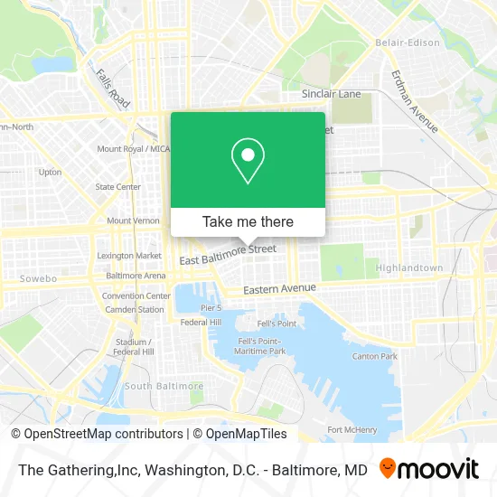 The Gathering,Inc map