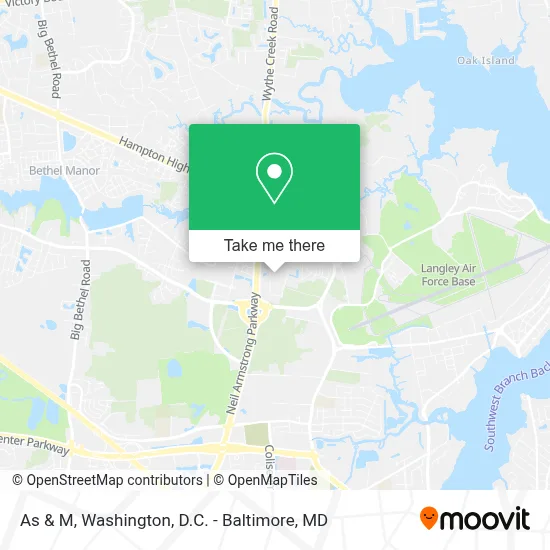 As & M map