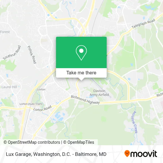 Lux Garage map