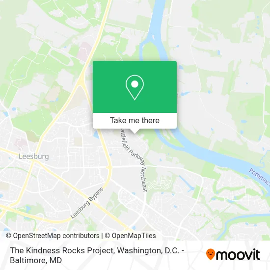 The Kindness Rocks Project map