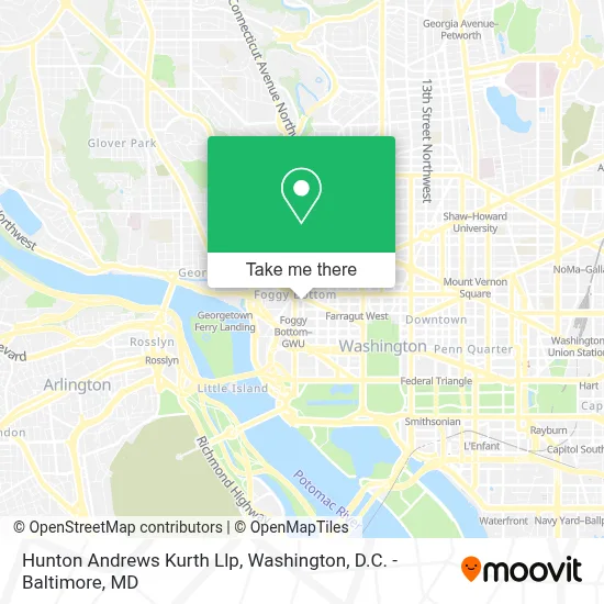 Hunton Andrews Kurth Llp map
