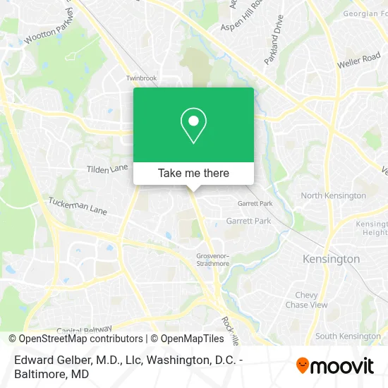 Edward Gelber, M.D., Llc map