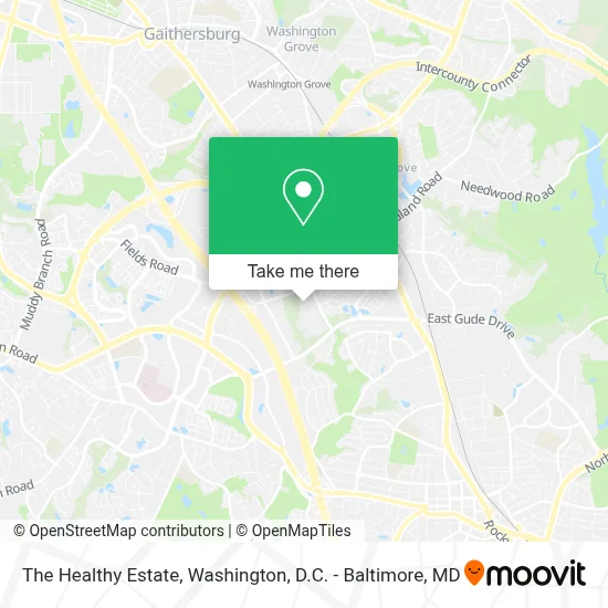 The Healthy Estate map