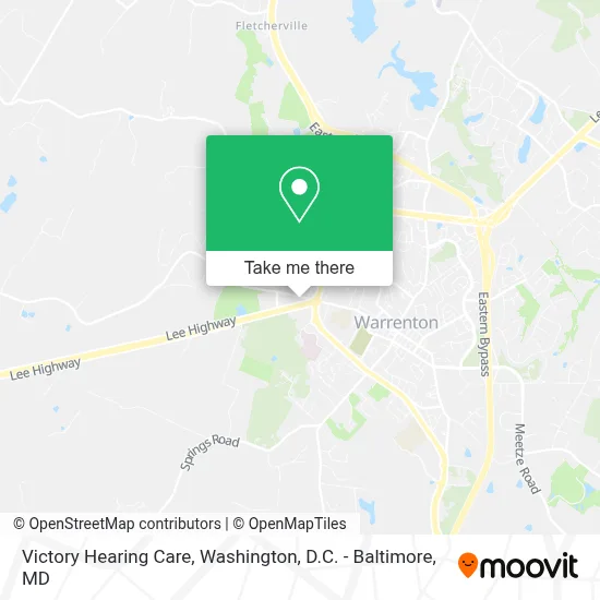 Victory Hearing Care map
