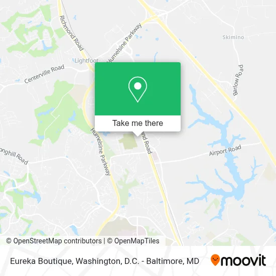 Eureka Boutique map