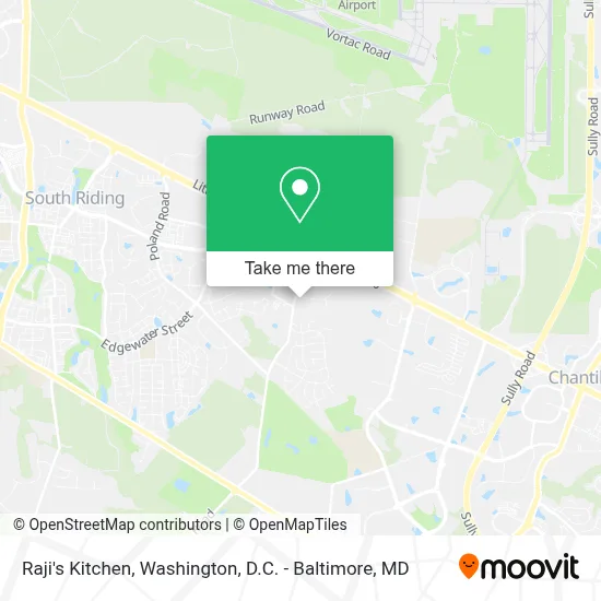 Raji's Kitchen map