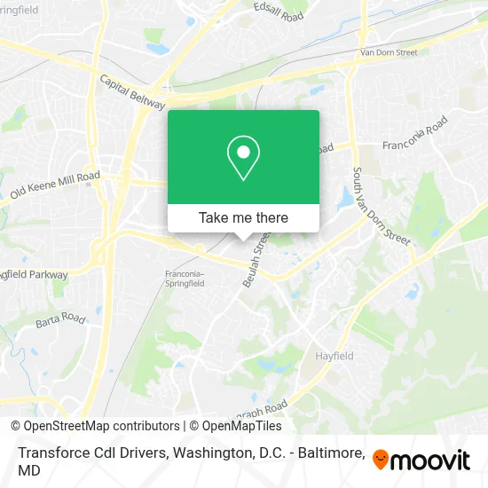Transforce Cdl Drivers map