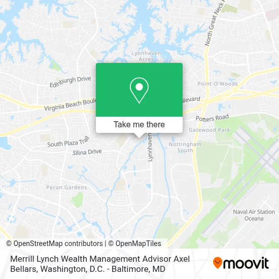 Merrill Lynch Wealth Management Advisor Axel Bellars map
