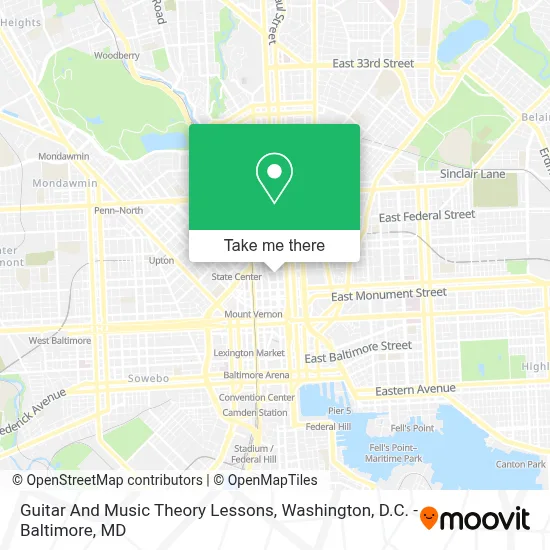 Guitar And Music Theory Lessons map