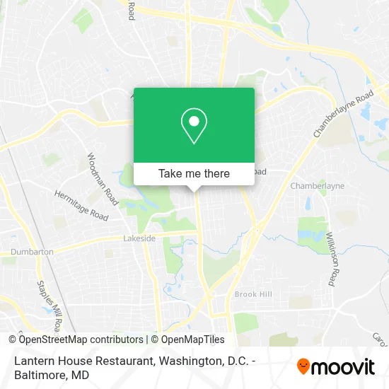 Lantern House Restaurant map