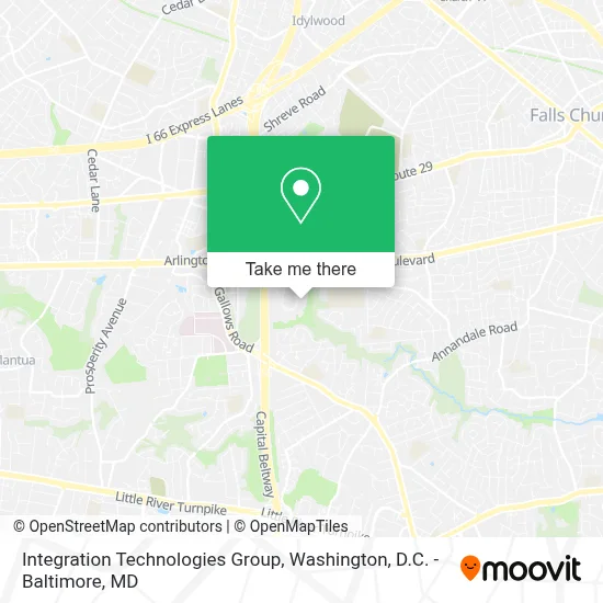 Integration Technologies Group map