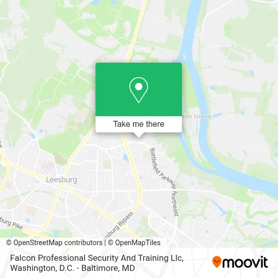 Falcon Professional Security And Training Llc map