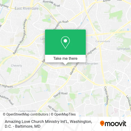 Amazing Love Church Ministry Int'L map