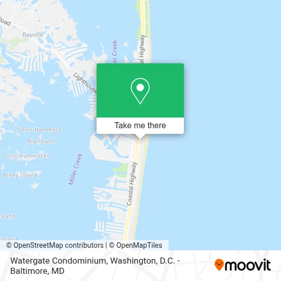Watergate Condominium map