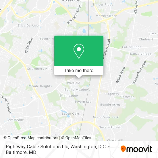 Rightway Cable Solutions Llc map