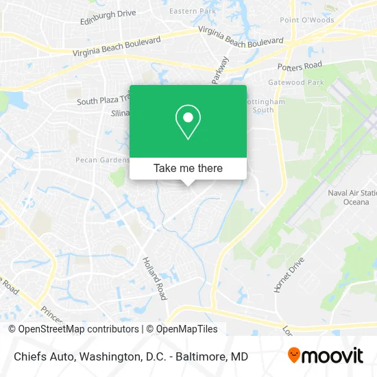 Chiefs Auto map