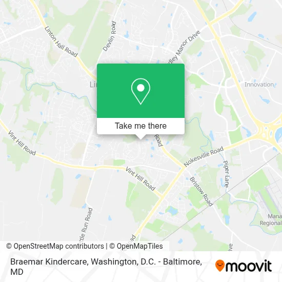 Braemar Kindercare map