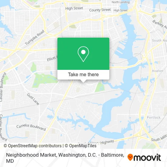 Neighborhood Market map