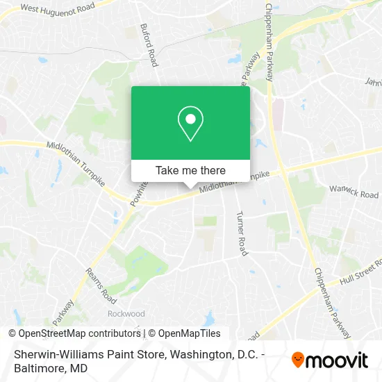 Sherwin-Williams Paint Store map