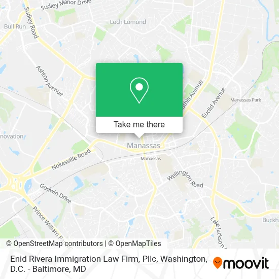Enid Rivera Immigration Law Firm, Pllc map