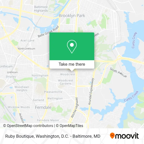 Ruby Boutique map