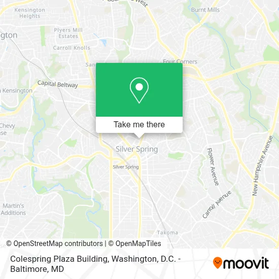 Colespring Plaza Building map