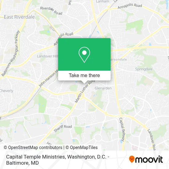 Capital Temple Ministries map