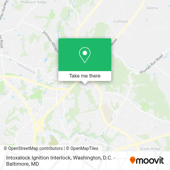 Intoxalock Ignition Interlock map