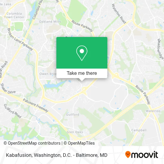 Kabafusion map