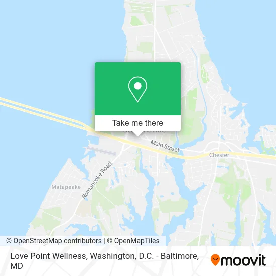 Love Point Wellness map