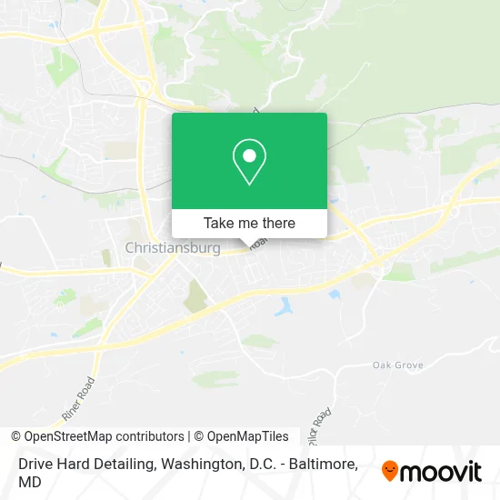 Drive Hard Detailing map
