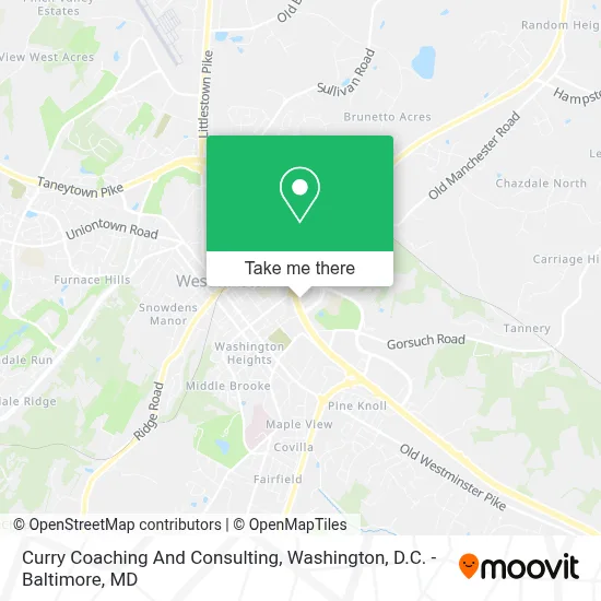 Curry Coaching And Consulting map