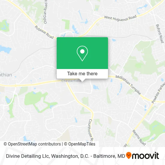 Divine Detailing Llc map