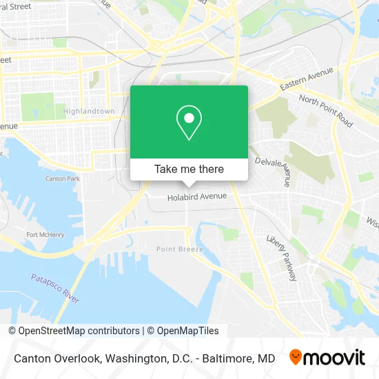 Canton Overlook map