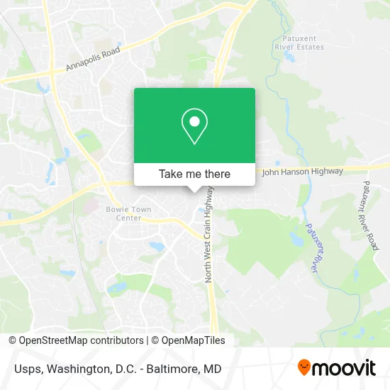 Usps map