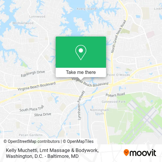 Kelly Muchetti, Lmt Massage & Bodywork map