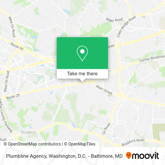 Plumbline Agency map