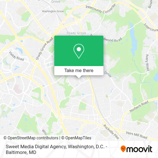 Sweet Media Digital Agency map