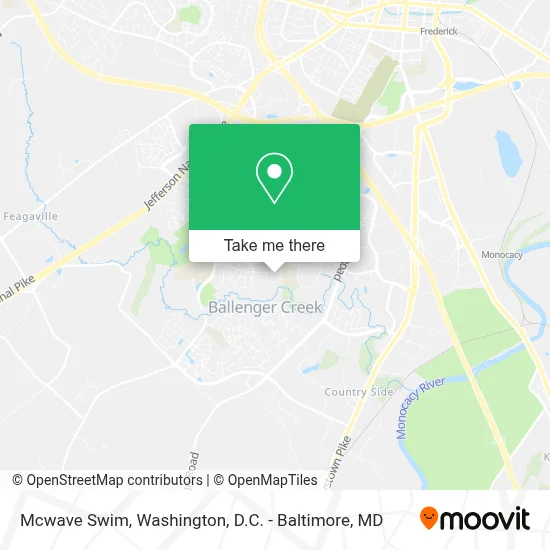Mcwave Swim map