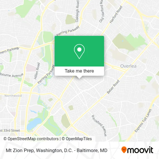 Mt Zion Prep map