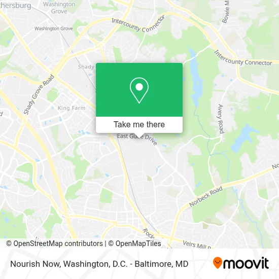 Nourish Now map