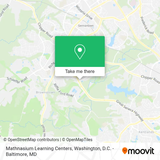 Mathnasium Learning Centers map