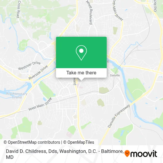 David D. Childress, Dds map