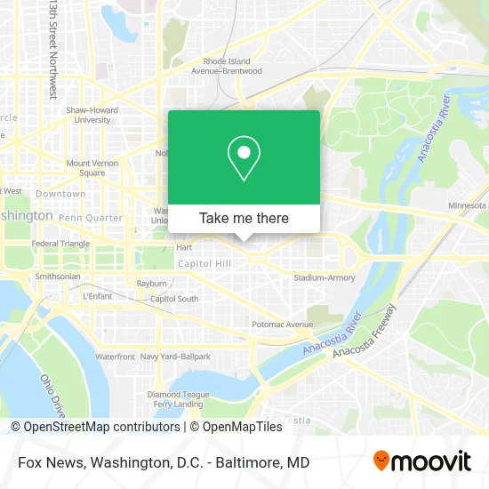 Fox News map