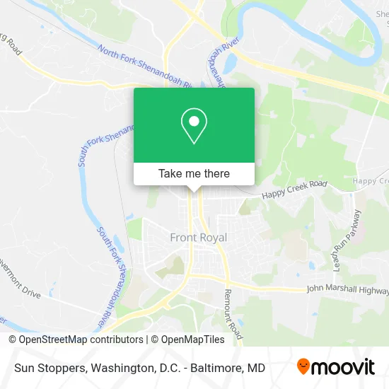 Sun Stoppers map