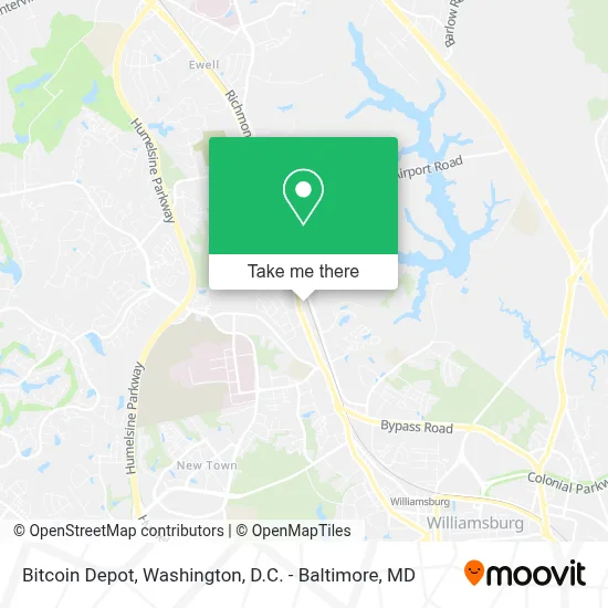 Bitcoin Depot map