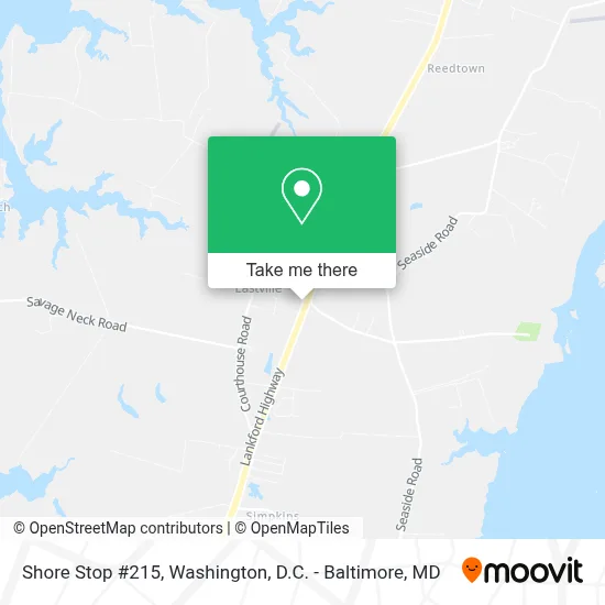 Shore Stop #215 map