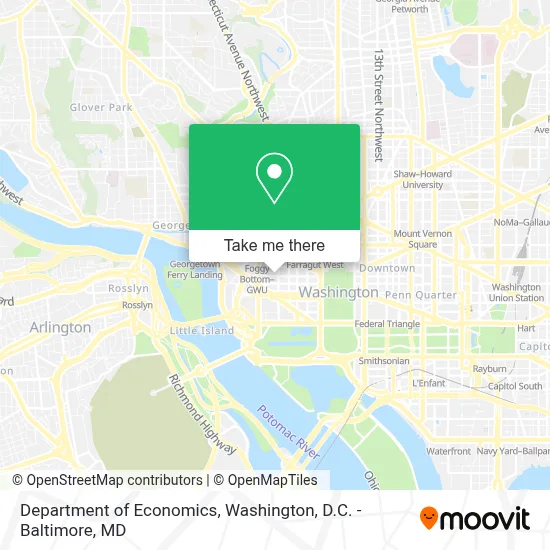 Department Of Economics map