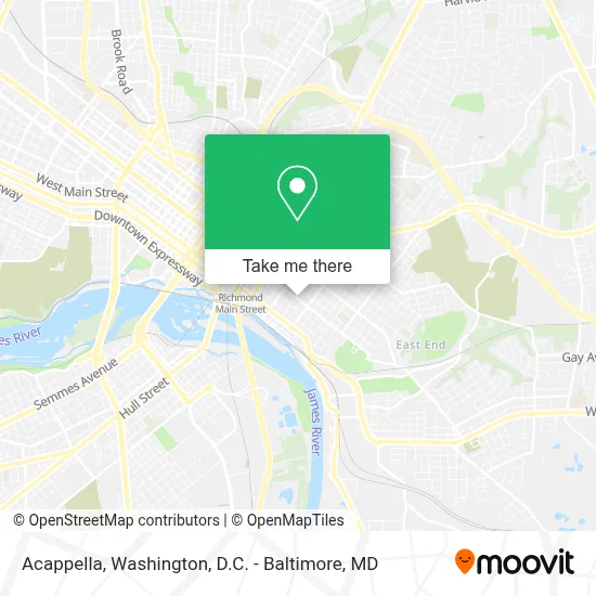 Acappella map