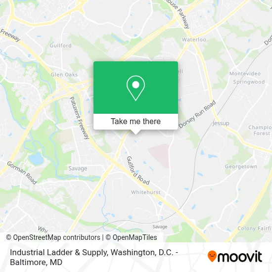Industrial Ladder & Supply map